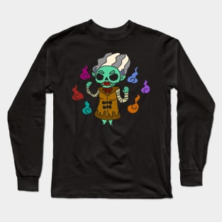 Helloween tshirt with nice Horro motive for creepy people Long Sleeve T-Shirt